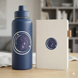 Adesivo Ambos São Amados Mãe Grávida Pró-Vida Celestial