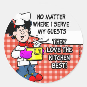 Adesivo Ame A Melhor Cozinha