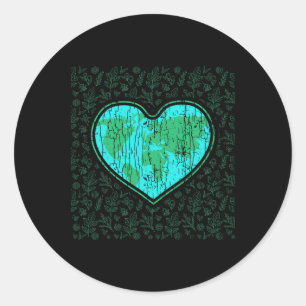 Adesivo Ame a Terra Engraçado Dia da Terra Salve Nosso Pla