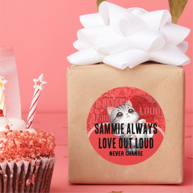 Adesivo Ame Alto - Ainda Mais Corações - (Festa)