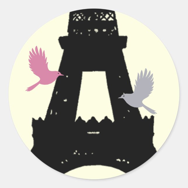 Adesivo Ame Birds Sticker (branco desligado) (Frente)
