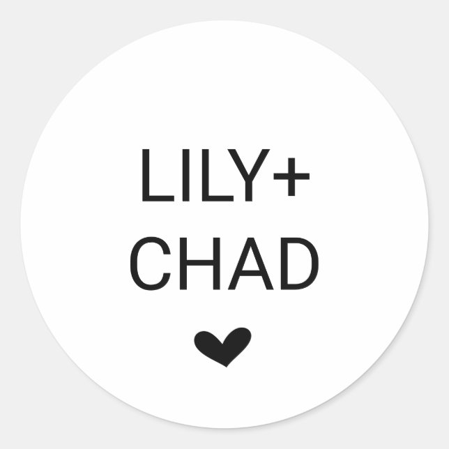 Adesivo Ame Corações Envelope De Casamento (Frente)