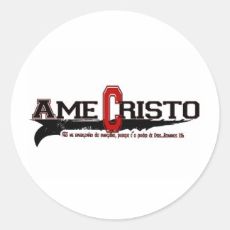 Adesivo Ame Cristo (Cristo do Amor em Português)