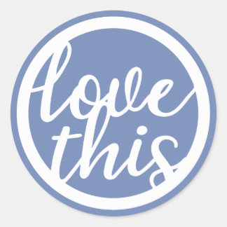 Adesivo Ame Este Círculo De Texto