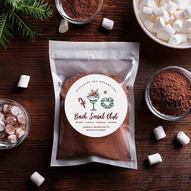 Adesivo Ameixeira e Margaritas | Despedida de Solteira de  (Criador carregado)