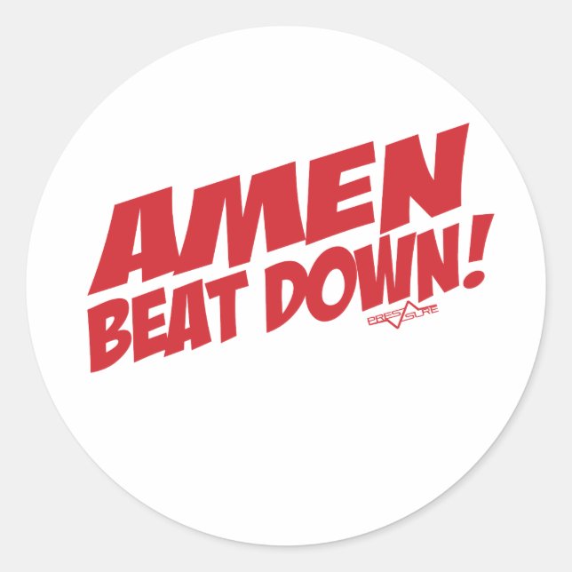 Adesivo AMEN Beatdown R (Frente)