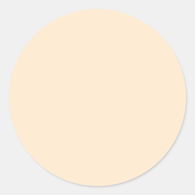 Adesivo Amêndoa em branco (cor sólida) (Frente)