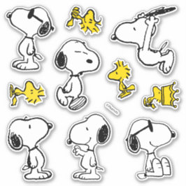 Adesivo Amendoins | Snoopy & Woodstock