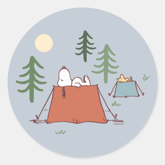 Adesivo Amendoins | Snoopy & Woodstock (Frente)