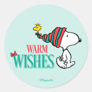 Adesivo Amendoins Snoopy & Woodstock Desejos Quentes