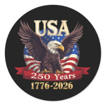 América 250 1776-2026 Bandeira Americana Águia