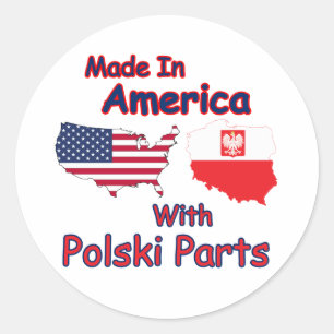 Adesivo América com peças de Polski