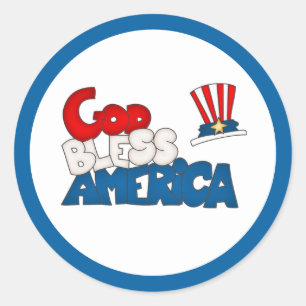 ADESIVO AMÉRICA DEUS ABENÇOE