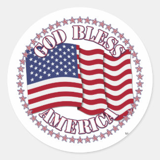 Adesivo América deus abençoe Com Bandeira Dos EUA E 50 Est