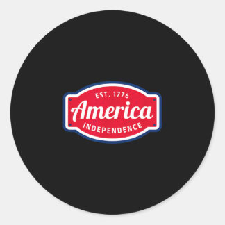 Adesivo América é independente 1776 4 de julho