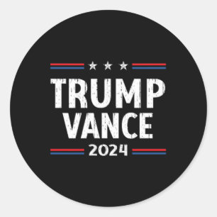 Adesivo América recupera o Trump Vance 2024 Vice Pr