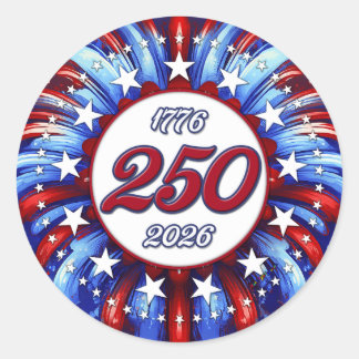 Adesivo America’s 250th Birthday 1776-2026 Graphic Firew