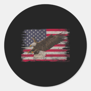 Adesivo American Byld Eagle 4 De Julho Usa Bandeira Patrió