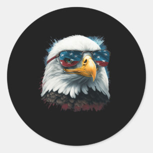 Adesivo American Byld Eagle Usa Flag Shirt 4 De Julho Eag