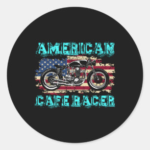 Adesivo American Cafe Racer Biker