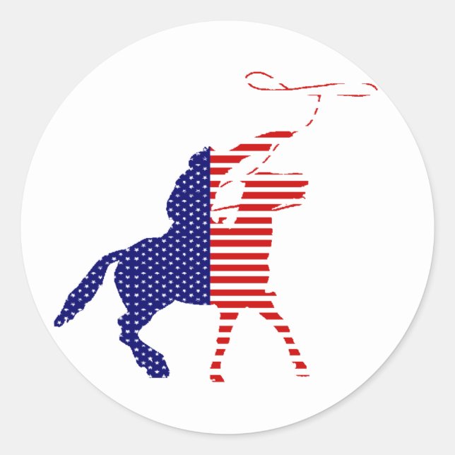 Adesivo American Cowboy Sticker (Frente)