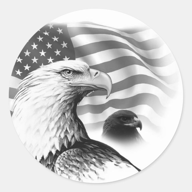 Adesivo American Eagle Sticker (Frente)