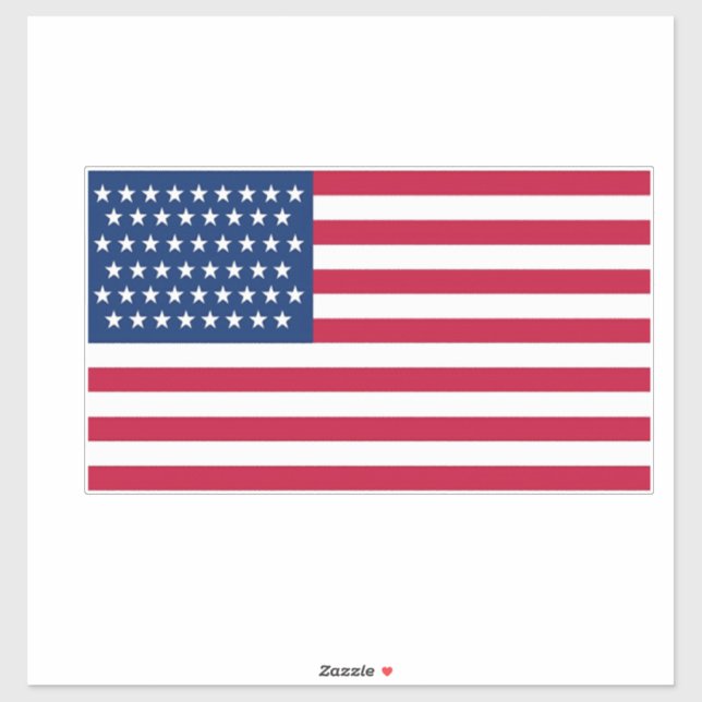 Adesivo American flag (Folha)