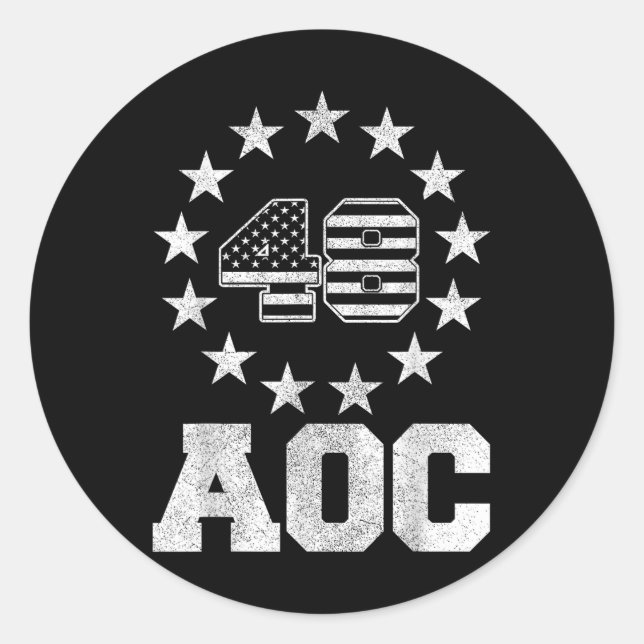 Adesivo American Flag Alexandria Para Presidente 2028, A.o (Frente)