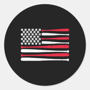 Adesivo American Flag Bysebyll Usa Vintage Bysebyll Sport
