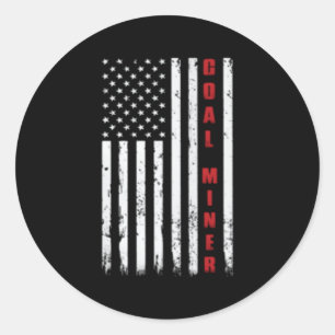 Adesivo American Flag Cole Miner