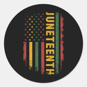 Adesivo American Flag Pan African Colors For Celebration J