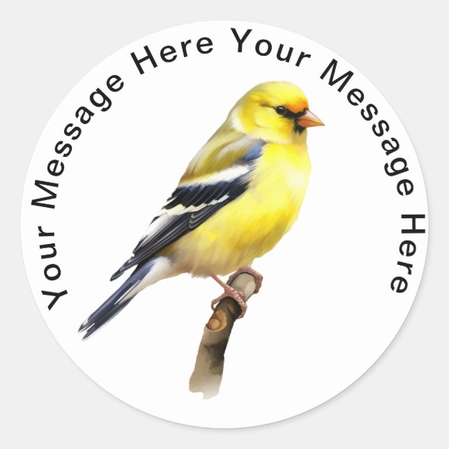 Adesivo American Goldfinch (Frente)