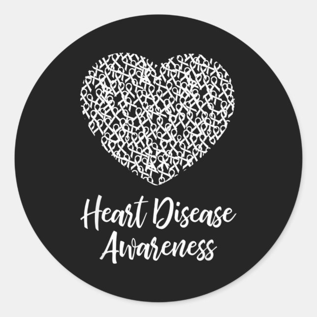 Adesivo American Heart Month Suprt Tees Co Heart Disease A (Frente)