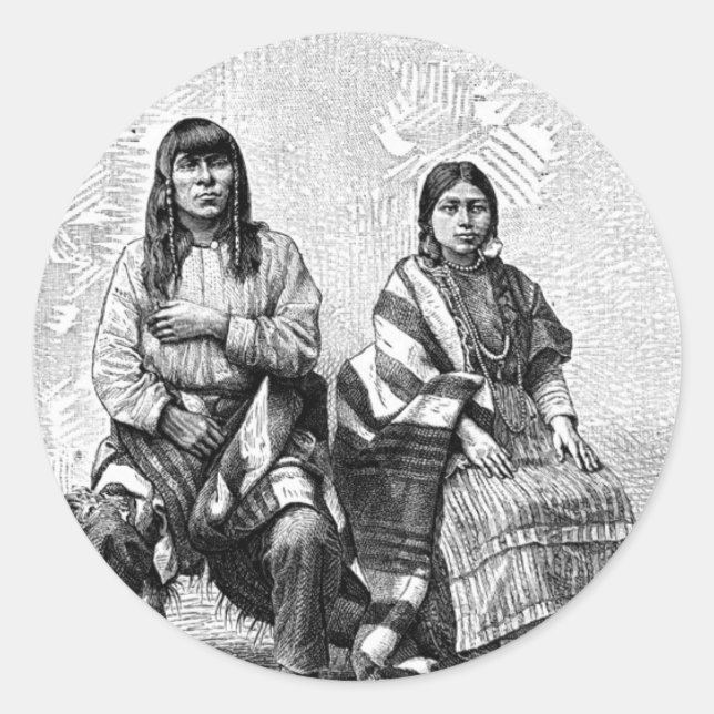 Adesivo American Indians Sticker (Frente)
