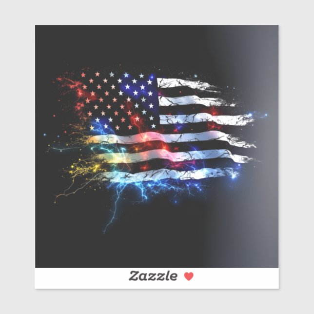 Adesivo American Made (Folha)