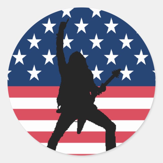 Adesivo American Metal Sticker (Frente)