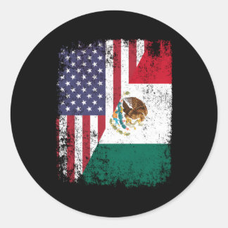 Adesivo American Mexicano Roots Half American Usa México F