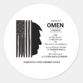 Adesivo American Omen In Black