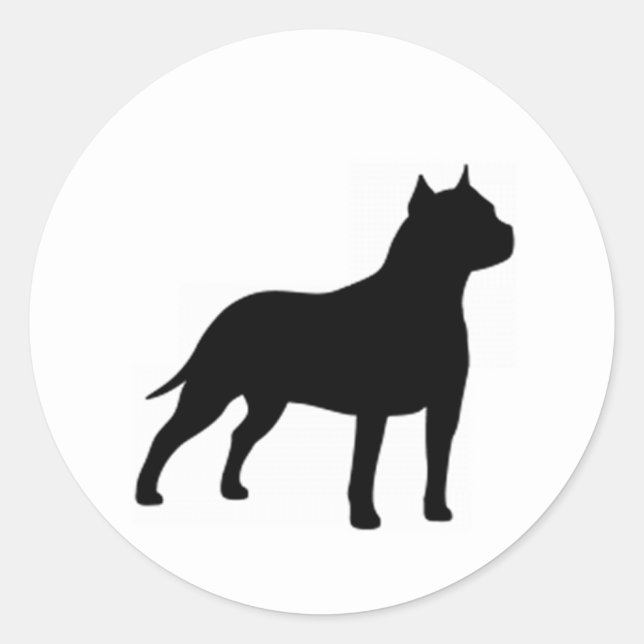 Adesivo american staffordshire terrier (Frente)