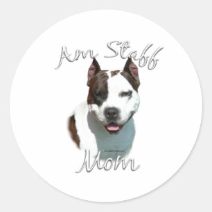 Adesivo American Staffordshire Terrier Mãe 2
