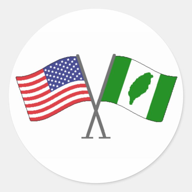 Adesivo American Sticker 2 de Taiwan (Frente)