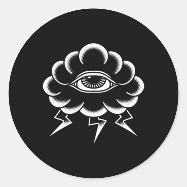 Adesivo American Traditional Tattoo Edgy Old School Flash (Frente)