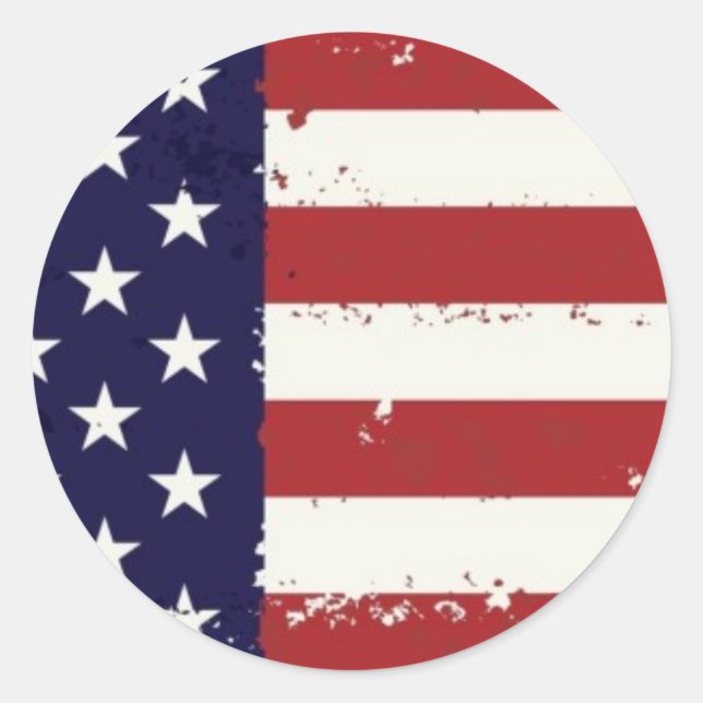 Adesivo Americana American Flag Sticker (Frente)