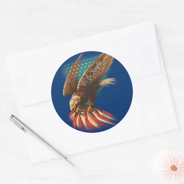 Adesivo Americana Vintage (Envelope)