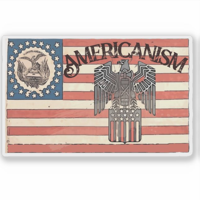 ADESIVO AMERICANISMO (Frente)