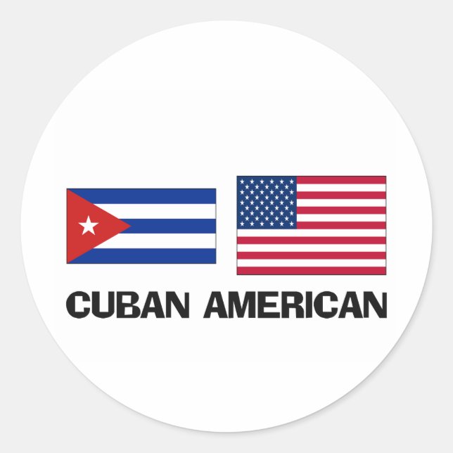 Adesivo Americano cubano (Frente)