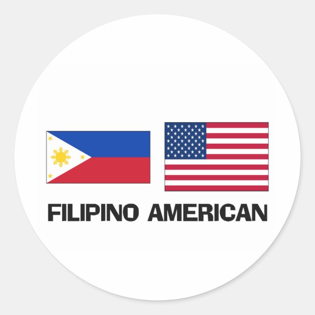 Adesivo Americano filipino (Frente)