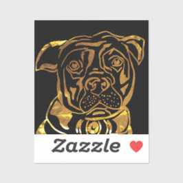 ADESIVO AMERICANO STAFFORDSHIRE TERRIER