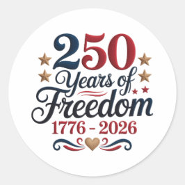Adesivo America's 250th Anniversary