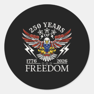 Adesivo Americas Semi Quinentenário 250º Aniversário Com